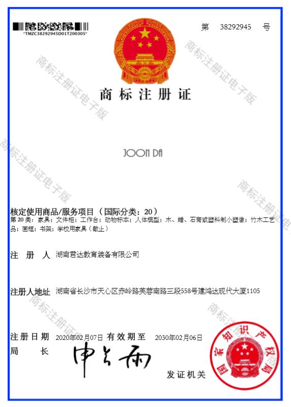 商標注冊證20
